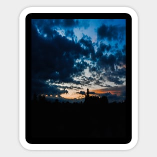 Twilight - landscape Sticker